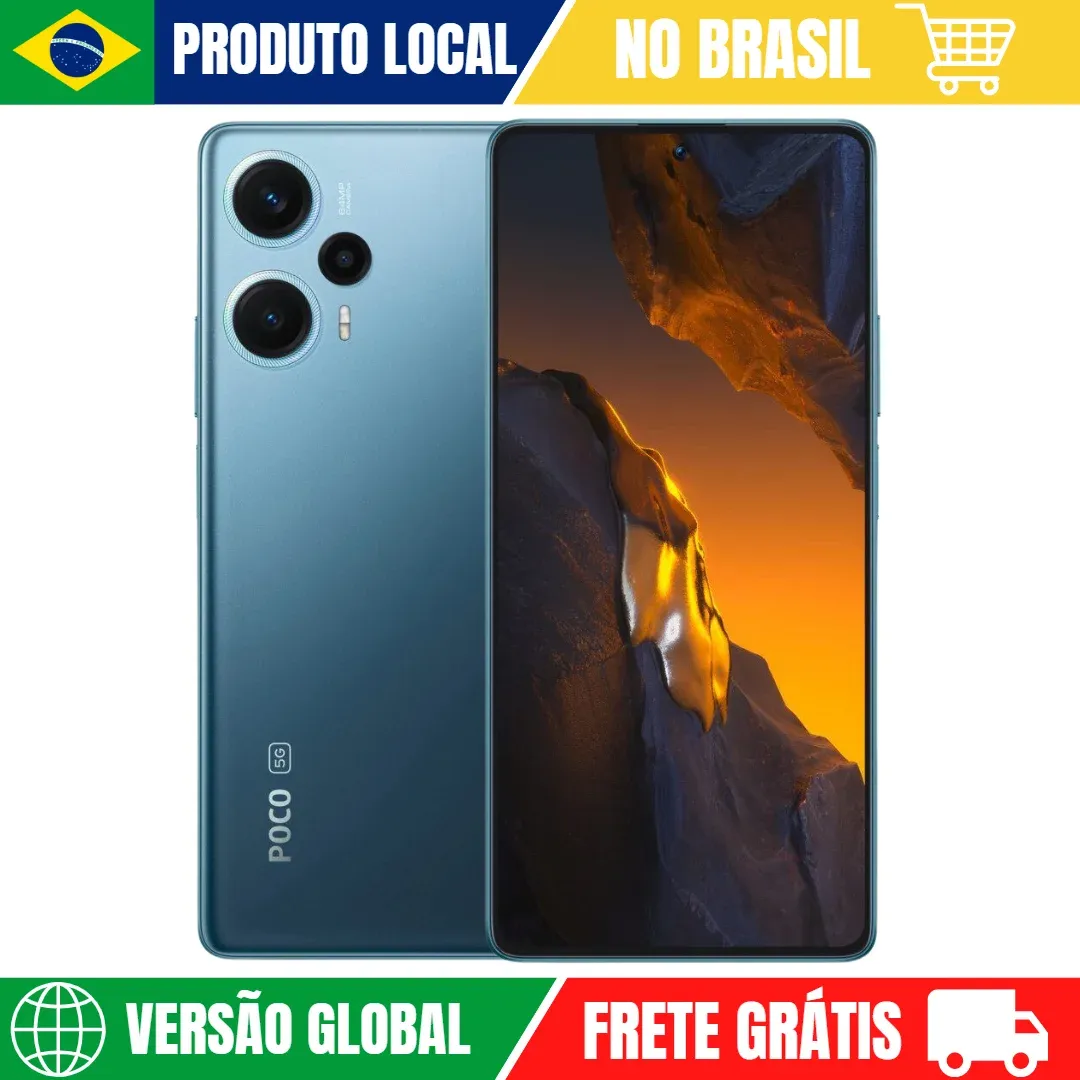 [Do Brasil] Xiaomi Poco F5 256gb Blue 12gb Ram Verso Global